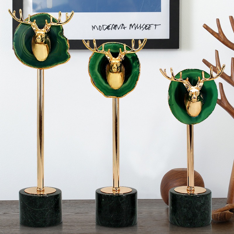 Decor phòng khách đầu hươu cao cấp CD288