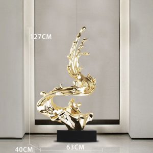 Mô hình nghệ thuật decor lối vào khách sạn
