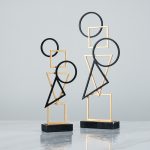 Decor phòng khách mẫu hình học CD225