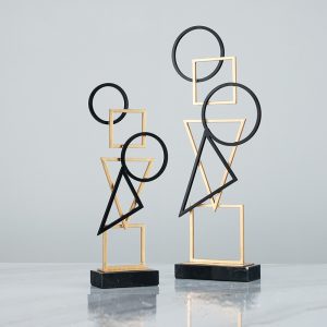 Decor phòng khách mẫu hình học CD225