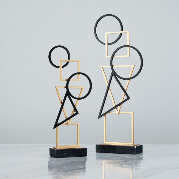 Decor phòng khách mẫu hình học CD225