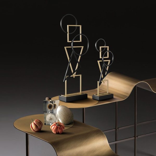 Decor phòng khách mẫu hình học CD225