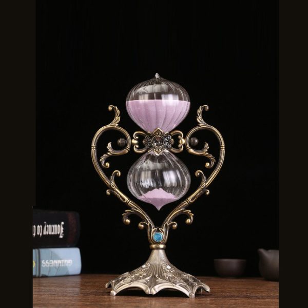 Đồng hồ cát cổ điển hình trái tim tình yêu CD248