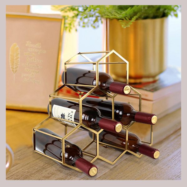 Mẫu giá để rượu đẹp 6 ô