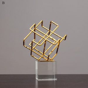 Đồ để bàn hình khối pha lê CD124