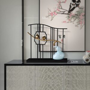 Decor phòng khách mô hình hồ lô không han gỉ CD231