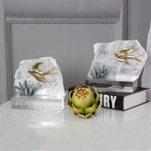 Đồ để bàn mô hình chim én mùa xuân cao cấp CD73