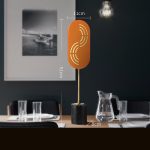 Decor phòng khách mẫu hình học nhiều màu CD229