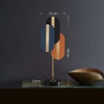 Decor phòng khách mẫu hình học nhiều màu CD229