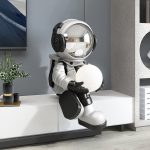 Tượng decor phi hành gia trang trí kệ tivi phòng khách