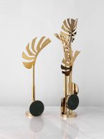 Decor phòng khác hình hoa kim loại nghệ thuật hot CD226