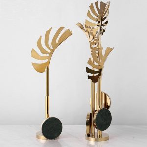 Decor phòng khác hình hoa kim loại nghệ thuật hot CD226