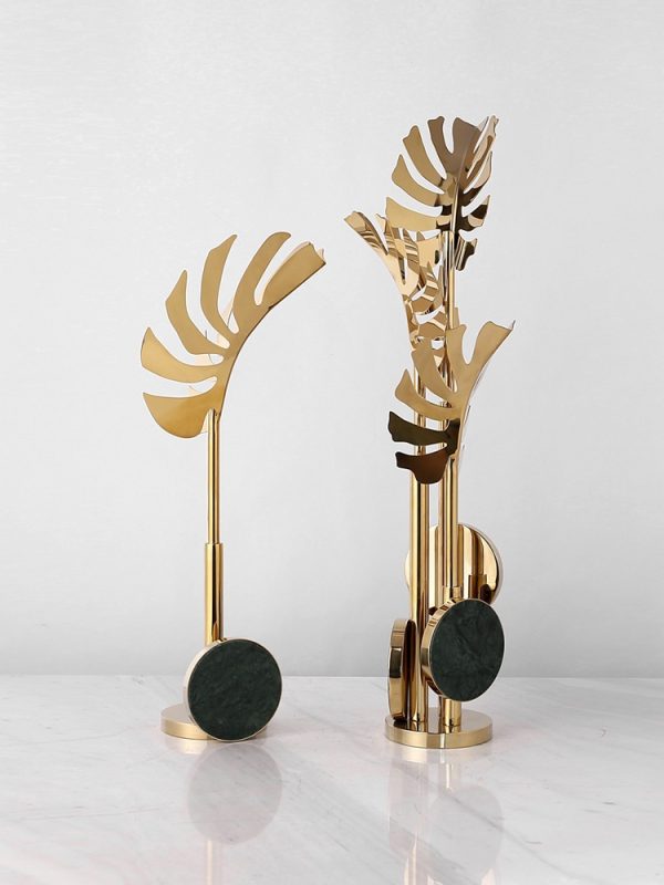 Decor phòng khác hình hoa kim loại nghệ thuật hot CD226