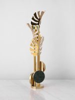 Decor phòng khác hình hoa kim loại nghệ thuật hot CD226