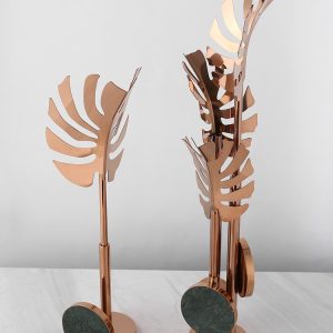Decor phòng khác hình hoa kim loại nghệ thuật hot CD226