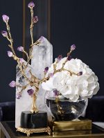 Mô hình cây trang trí gắn đá