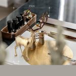 Mô hình con hươu bằng đồng đáng yêu CD679