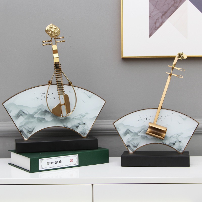 Decor phòng khách mô hình đàn nhị CD259