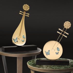 Đồ để bàn mô hình đàn tỳ bà cao cấp CD838