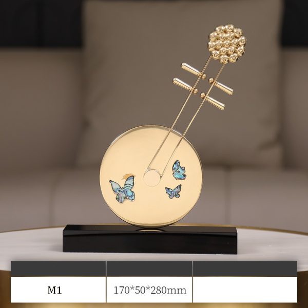Đồ để bàn mô hình đàn tỳ bà cao cấp CD838