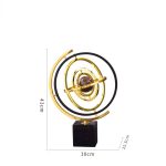 Decor phòng khách mô hình quả địa cầu xoay vòng đẹp CD438