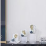 Đồ để bàn mô hình động vật kết hợp pha lê CD511