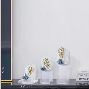 Đồ để bàn mô hình động vật kết hợp pha lê CD511