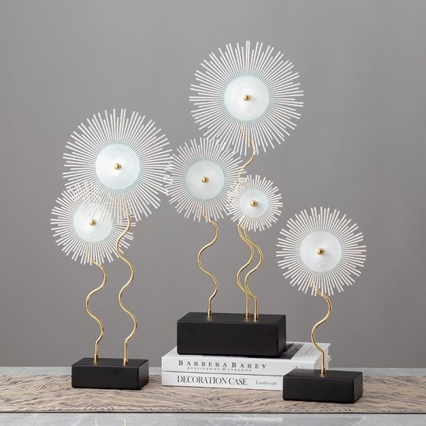 Decor phòng khách mô hình hoa bồ công anh CD287