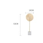 Đồ để bàn bộ lá sen trang trí đẹp CD77