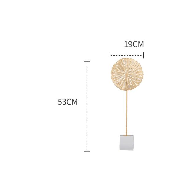 Đồ để bàn bộ lá sen trang trí đẹp CD77