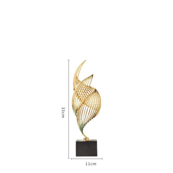 Decor phòng khách mô hình lốc xoáy CD448