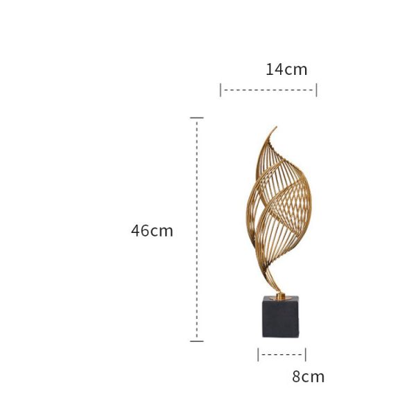 Decor phòng khách mô hình lốc xoáy CD448