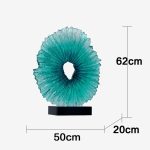 Tượng decor mô hình nghệ thuật hình hoa mặt trời