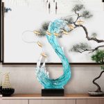Mô hình sóng biển trang trí đẹp