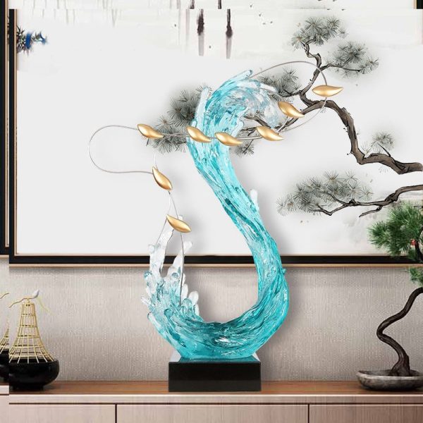 Mô hình sóng biển trang trí đẹp