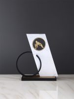 Đồ decor phòng khách mô hình chữ nhật CD209