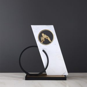 Đồ decor phòng khách mô hình chữ nhật CD209