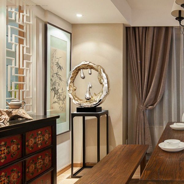 Tượng decor mô hình trang trí điêu khắc trừu tượng