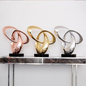 Tượng decor mô hình tranh trí sảnh khách sạn sang trọng