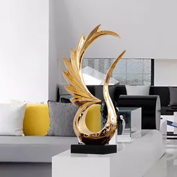 Tượng decor mô hình trừu tượng trang trí khách sạn nhà hàng