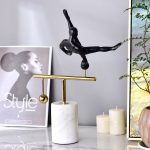 Mô hình vận động viên thể dục dụng cụ trang trí
