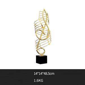 Decor phòng khách mô hình khóa son bền bỉ CD449
