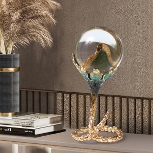 Đồ để bàn quả cầu pha lê mini CD843