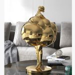 Tượng decor cô gái để kệ trang trí