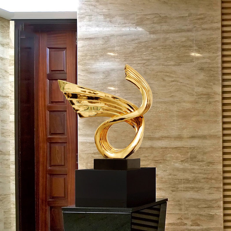 Tượng decor điêu khắc trang trí sảnh hành lang