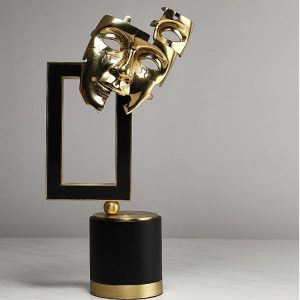 Decor phòng khách tượng mặt nạ CD239