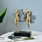 Tượng decor Mô hình trang trí trìu tượng