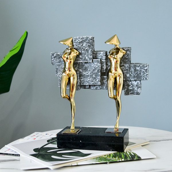 Tượng decor Mô hình trang trí trìu tượng