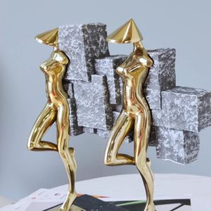 Tượng decor Mô hình trang trí trìu tượng