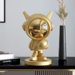 Tượng decor phi hành gia đặt kệ tủ